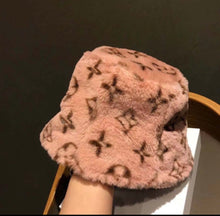 Load image into Gallery viewer, LV fuzzy bucket hat
